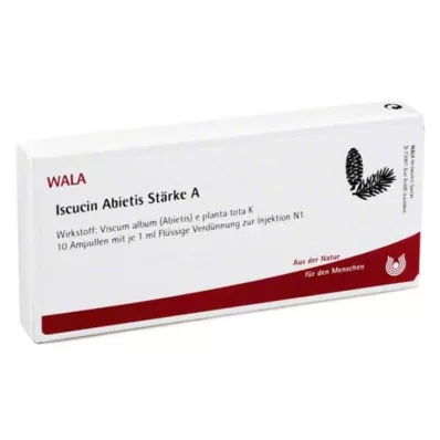 ISCUCIN abietis Vahvuus A Ampullit, 10X1 ml