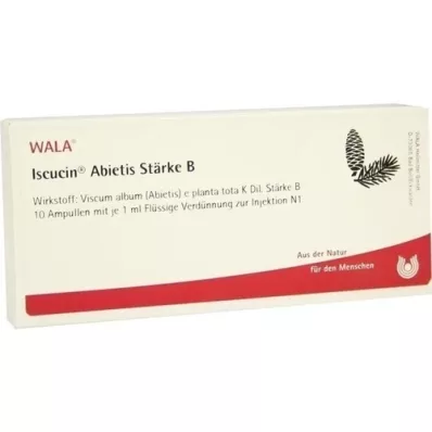 ISCUCIN abietis Tärkkelys B -ampullit, 10X1 ml