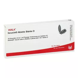 ISCUCIN abietis Vahvuus D Ampullit, 10X1 ml