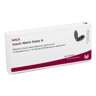 ISCUCIN abietis Tärkkelys H Ampullit, 10X1 ml