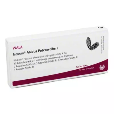 ISCUCIN abietis Potency Series I -ampullit, 10X1 ml