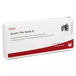 ISCUCIN pini Tärkkelys B -ampullit, 10X1 ml
