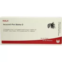 ISCUCIN pini Vahvuus D Ampullit, 10X1 ml