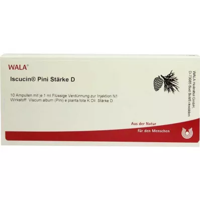 ISCUCIN pini Vahvuus D Ampullit, 10X1 ml