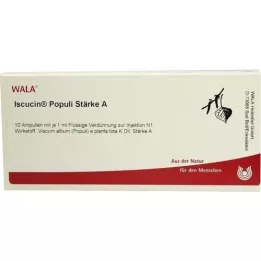 ISCUCIN populi Vahvuus A Ampullit, 10X1 ml