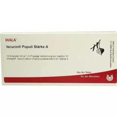 ISCUCIN populi Vahvuus A Ampullit, 10X1 ml