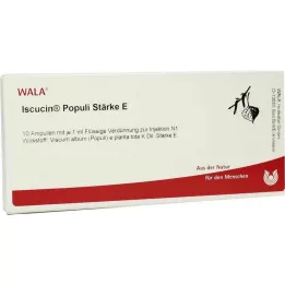 ISCUCIN populi Vahvuus E Ampullit, 10X1 ml