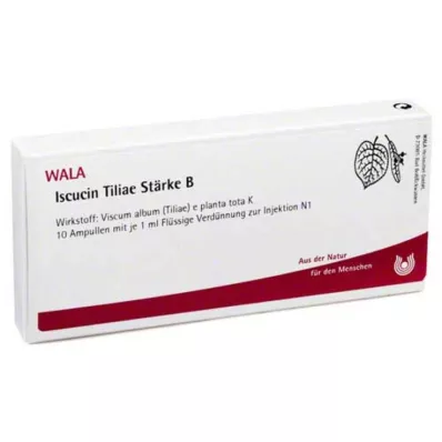 ISCUCIN tiliae Vahvuus B Ampullit, 10X1 ml