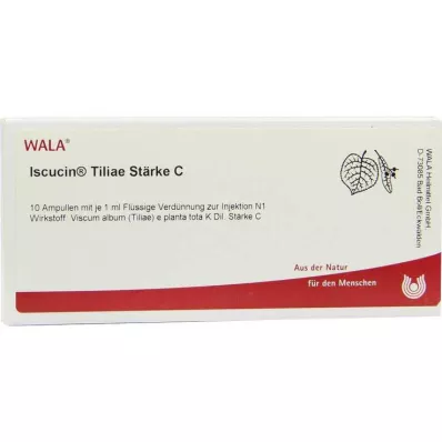 ISCUCIN tiliae Vahvuus C Ampullit, 10X1 ml