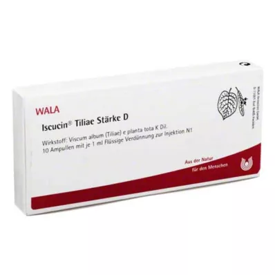 ISCUCIN tiliae Vahvuus D Ampullit, 10X1 ml ISCUCIN tiliae Vahvuus D Ampullit, 10X1 ml