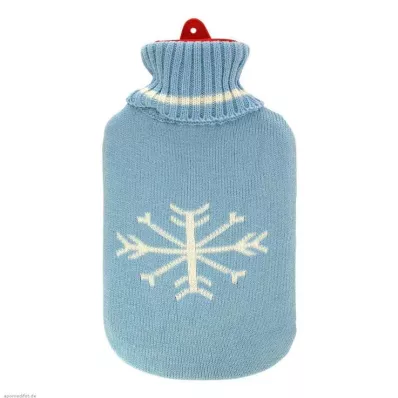 WÄRMFLASCHE Kumi 2 l, turtleneck-suojus, 1 kpl