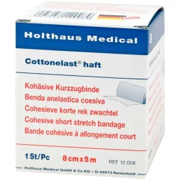 KURZZUGBINDE koheesiomateriaali 8 cmx5 m, 1 kpl