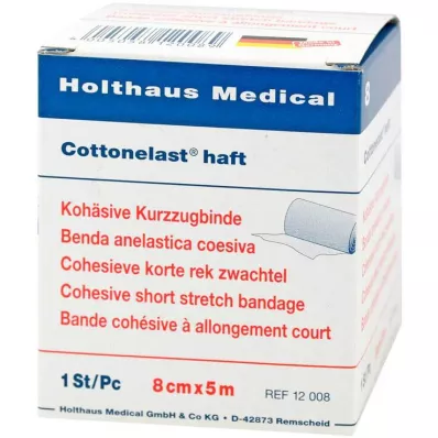KURZZUGBINDE koheesiomateriaali 8 cmx5 m, 1 kpl
