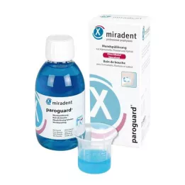 MIRADENT Suun huuhteluvesi paroguard CHX 0,20 %, 200 ml