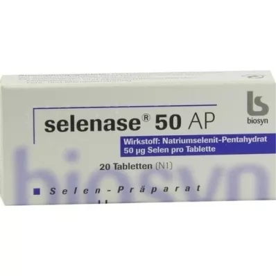 SELENASE 50 AP tablettia, 20 kpl