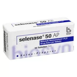 SELENASE 50 AP tablettia, 50 kpl