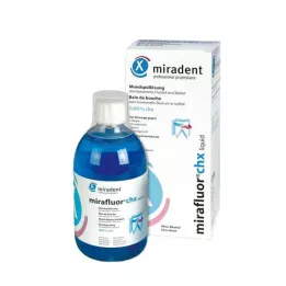 MIRADENT Suun huuhteluvesi mirafluor CHX 0,06%, 500 ml