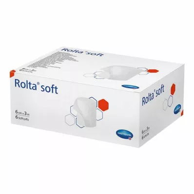 ROLTA pehmeä synteettinen puuvillaside 6 cmx3 m, 6 kpl ROLTA pehmeä synteettinen puuvillaside 6 cmx3 m, 6 kpl