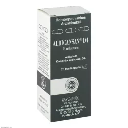 ALBICANSAN D 4 kapselia, 20 kapselia