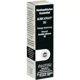 ALBICANSAN D 5 tippaa, 10 ml