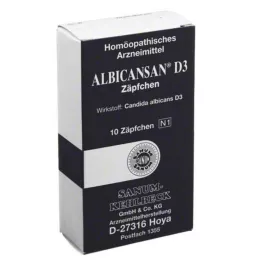 ALBICANSAN D 3 peräpuikot, 10 kpl