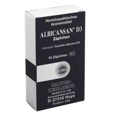 ALBICANSAN D 3 peräpuikot, 10 kpl