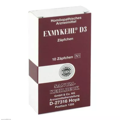 EXMYKEHL D 3 peräpuikot, 10 kpl