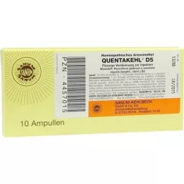 QUENTAKEHL D 5 ampullia, 10X1 ml