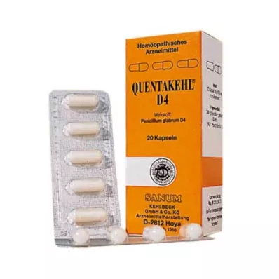 QUENTAKEHL D 4 kapselia, 20 kapselia QUENTAKEHL D 4 kapselia, 20 kapselia