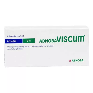 ABNOBAVISCUM Abietis D 6 Ampullit, 8 kpl