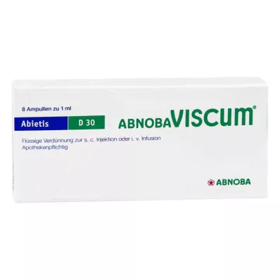 ABNOBAVISCUM Abietis D 30 ampullia, 8 kpl