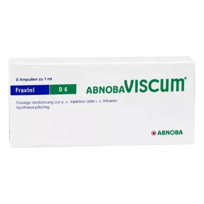 ABNOBAVISCUM Fraxini D 6 Ampullit, 8 kpl