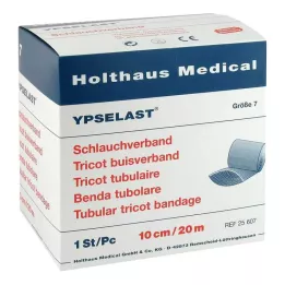 SCHLAUCHVERBAND Ypselast koko 7 20 m valkoinen, 1 kpl