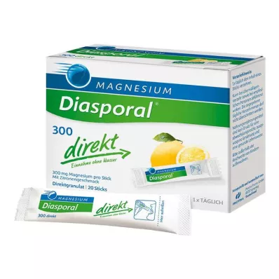 MAGNESIUM DIASPORAL 300 suoraa rakeista, 20 kpl