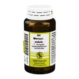 MERCURIUS SOLUBILIS F Complex No.64 tabletit, 120 kpl