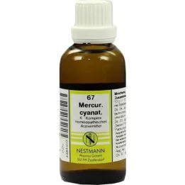 MERCURIUS CYANATUS K Complex nro 67 Laimennus, 50 ml