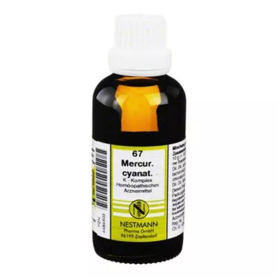 MERCURIUS CYANATUS K Complex nro 67 Laimennus, 50 ml MERCURIUS CYANATUS K Complex nro 67 Laimennus, 50 ml
