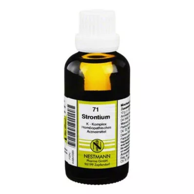 STRONTIUM K Complex nro 71 Laimennus, 50 ml