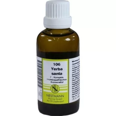 YERBA SANTA F Complex N:o 106 Laimennus, 50 ml