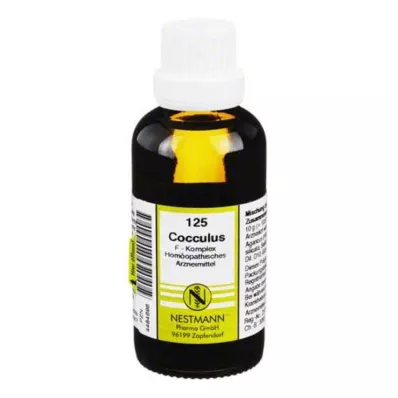 COCCULUS F Complex No.125 laimennos, 50 ml