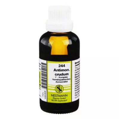 ANTIMONIUM CRUDUM F Complex nro 244 Laimennus, 50 ml ANTIMONIUM CRUDUM F Complex nro 244 Laimennus, 50 ml