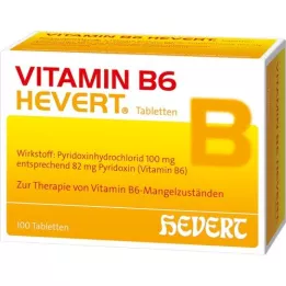 VITAMIN B6 HEVERT tablettia, 100 kpl