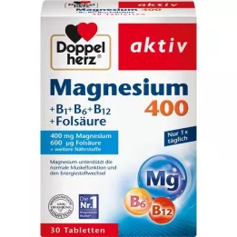 DOPPELHERZ Magnesium 400 mg tabletit, 30 kpl
