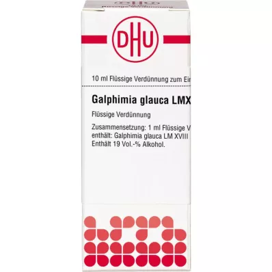 GALPHIMIA GLAUCA LM XVIII Laimennus, 10 ml