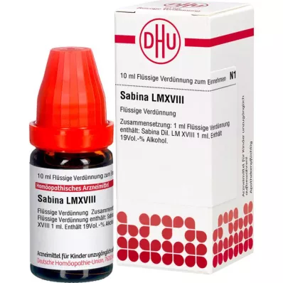 SABINA LM XVIII Laimennus, 10 ml