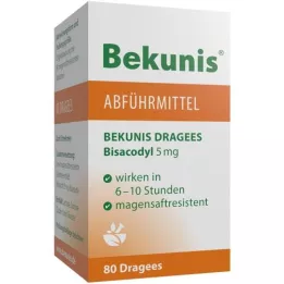 BEKUNIS Bisakodyyli 5 mg enteropäällysteiset tabletit, 80 kpl