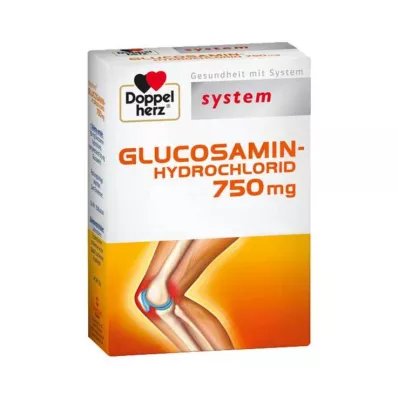 DOPPELHERZ Glukosamiinihydrokloridi 750mg syst.tab, 60 kpl DOPPELHERZ Glukosamiinihydrokloridi 750mg syst.tab, 60 kpl