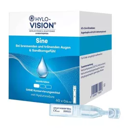 HYLO-VISION sine kerta-annospipetit, 60X0,4 ml