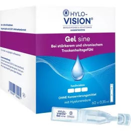 HYLO-VISION Gel sine -kerta-annospipetit, 60X0,35ml