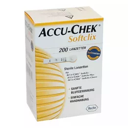 ACCU-CHEK Softclix lansetit, 200 kpl